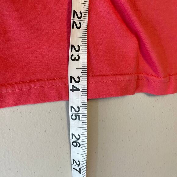 JUMPERS Coral White Zebra Crossing Graphic Short Sleeve T-Shirt Top M - Picture 10 of 10